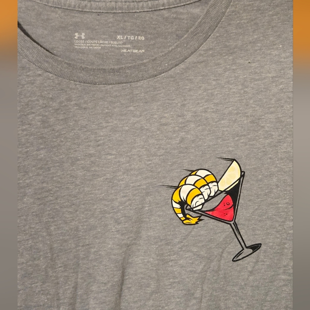 Under Armour Las Vegas Sin City Gray T-shirt SzXL - Picture 4 of 8
